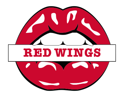 Detroit Red Wings Lips Logo iron on paper